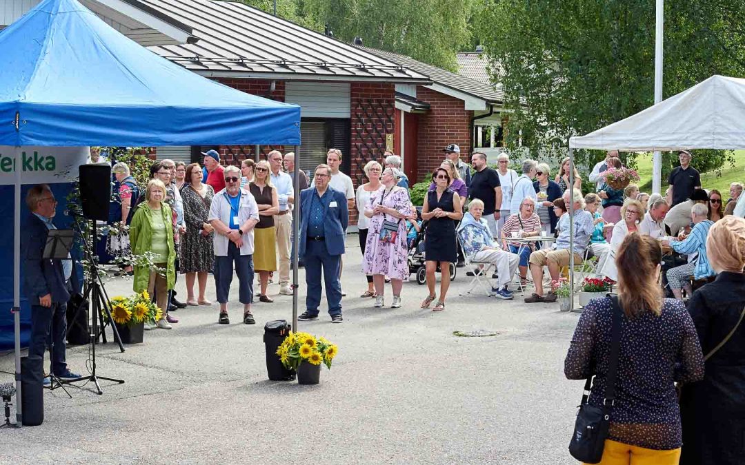 Karjalohjan Terkan avajaisjuhlassa yli 300 juhlijaa